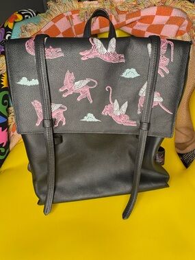 Min & Mon Victor Leather Backpack